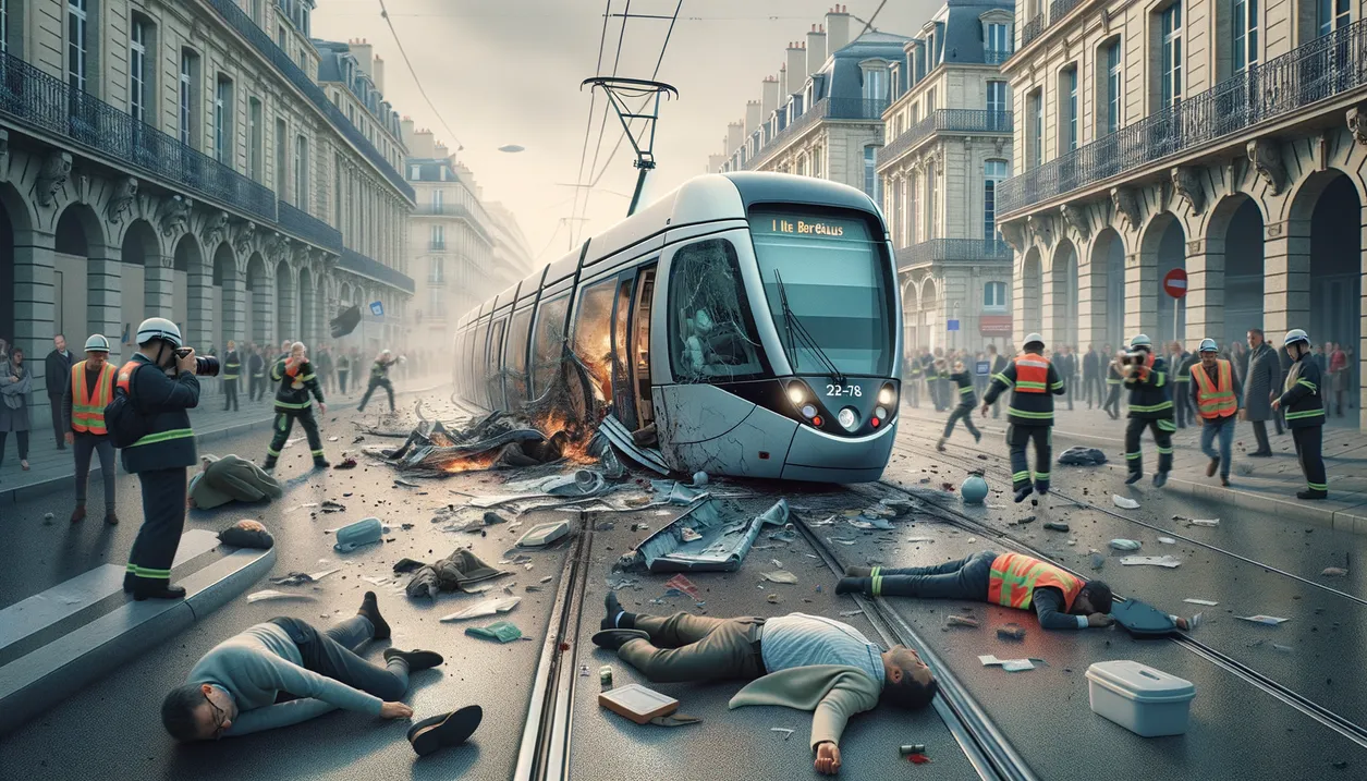 Accident de tramway à Bordeaux : perturbations et interventions en cours