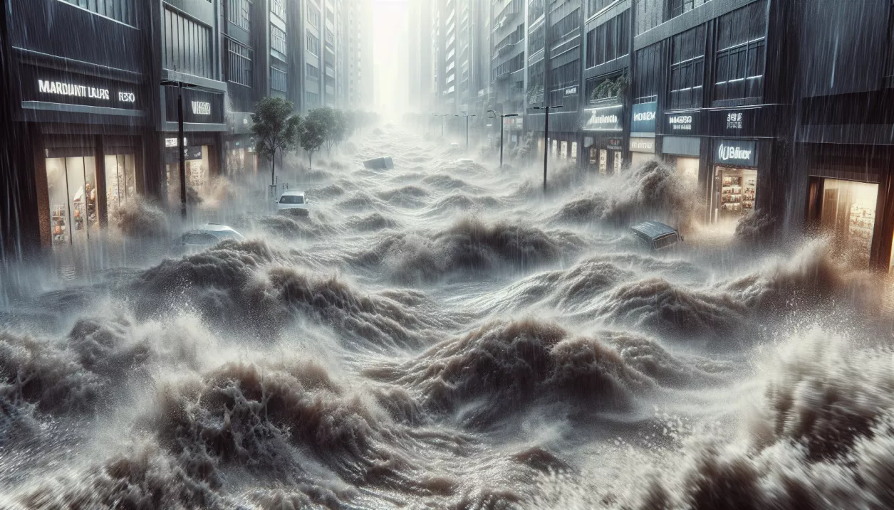 Inondations dévastatrices à Bordeaux : les images chocs des marées hautes et des intempéries